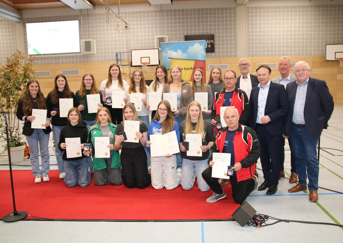 Ehrenmedaille des Sports – Sportlerehrung des Kreises Borken 2023
