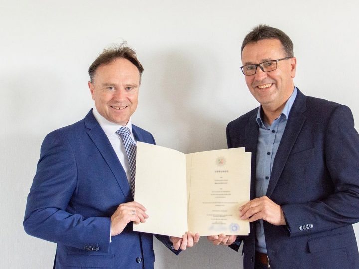 Polizei verabschiedet Bezirksdienstbeamten Manfred Bachorski in den Ruhestand