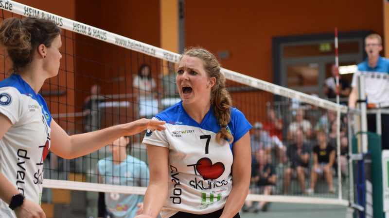 Skurios Volleys – Mittelblockerin Sandra Hövels verlängert ihren Vertrag