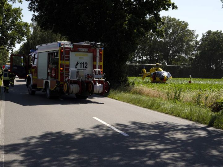 UPDATE – 17-jährige Radfahrerin bei Verkehrsunfall lebensgefährlich verletzt