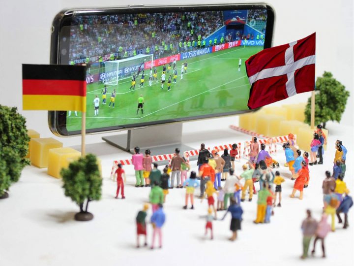 „Rudelgucken“ – Fußballfans im Kreis Borken feiern fröhlich und friedlich