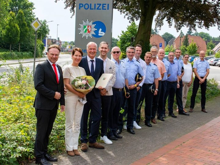 Polizeipressesprecher Frank Rentmeister in den Ruhestand verabschiedet