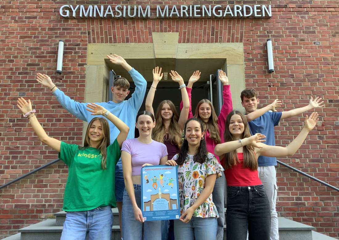 Mariengarden verbindet – Burloer Gymnasium lädt zu Schulfest und Abendveranstaltungen ein