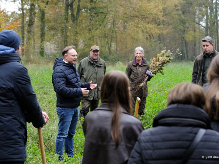 Burlo – Baumpflanzaktion der „Klimabotschafter Kreis Borken“