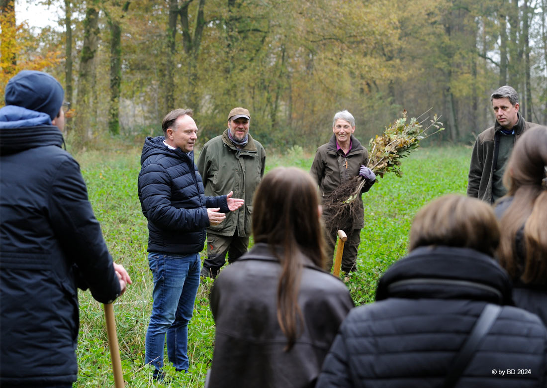 Burlo – Baumpflanzaktion der „Klimabotschafter Kreis Borken“