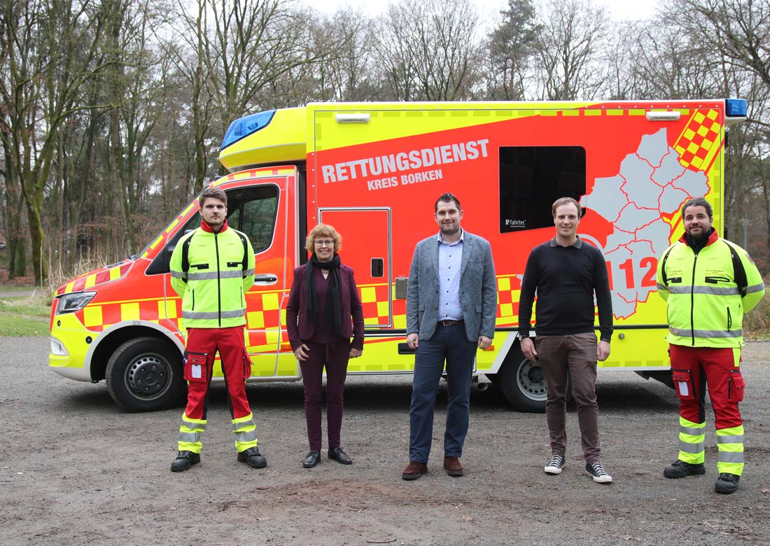 Neues Design für den Rettungsdienst des Kreises Borken