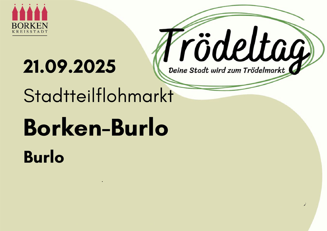 Trödeltag in Burlo am 21. September 2025 im Rahmen der Klimaschutzwochen