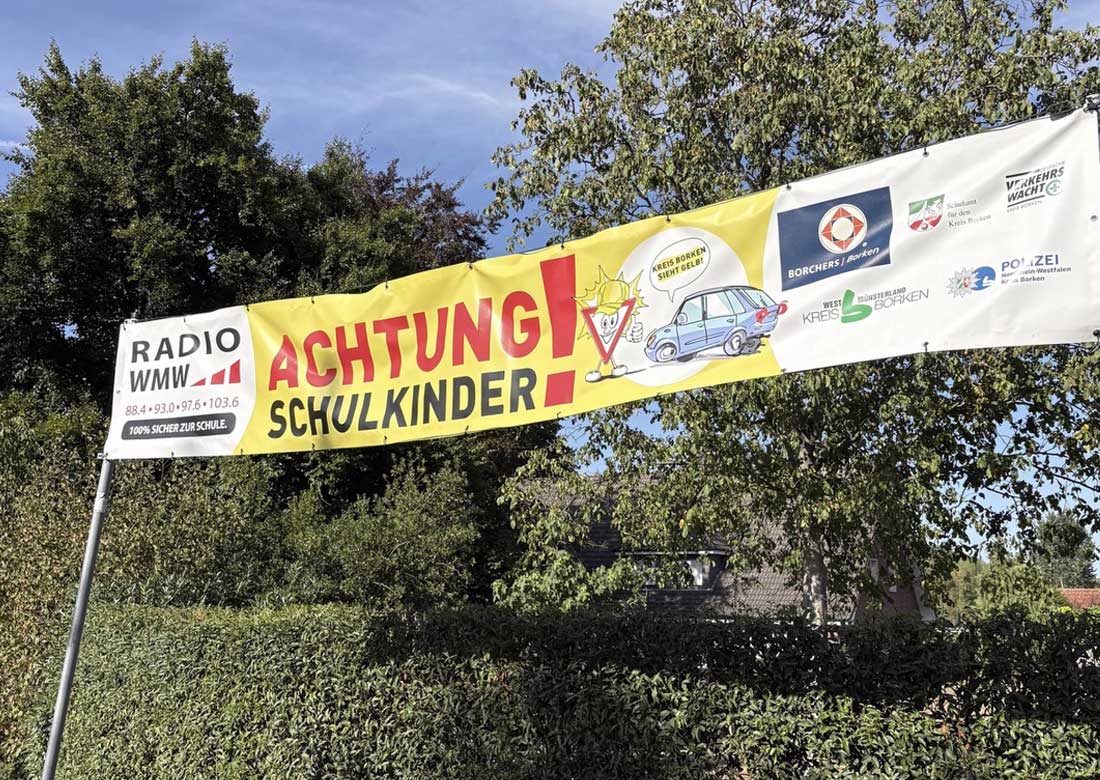 Verkehrssicherheitskampagne „Kreis Borken sieht gelb!“ startet bald