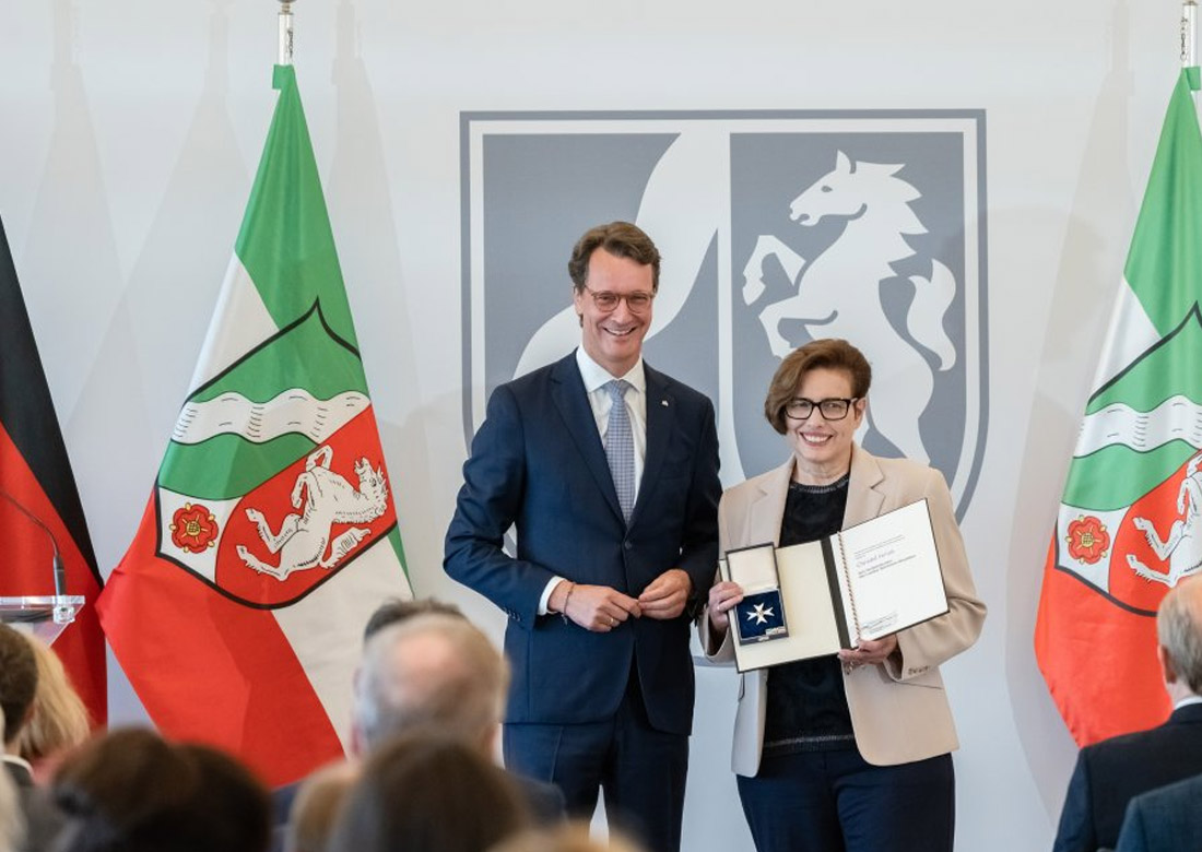 Kreisheimatpflegerin Christel Höink mit dem Landesverdienstorden NRW ausgezeichnet