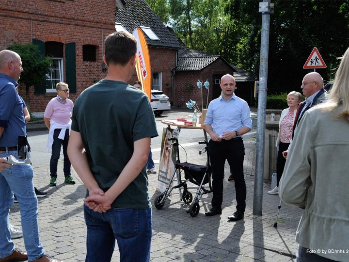 Einladung der Burloer CDU zum Bürger-Dialog lockte nur wenige an den Alexanderplatz
