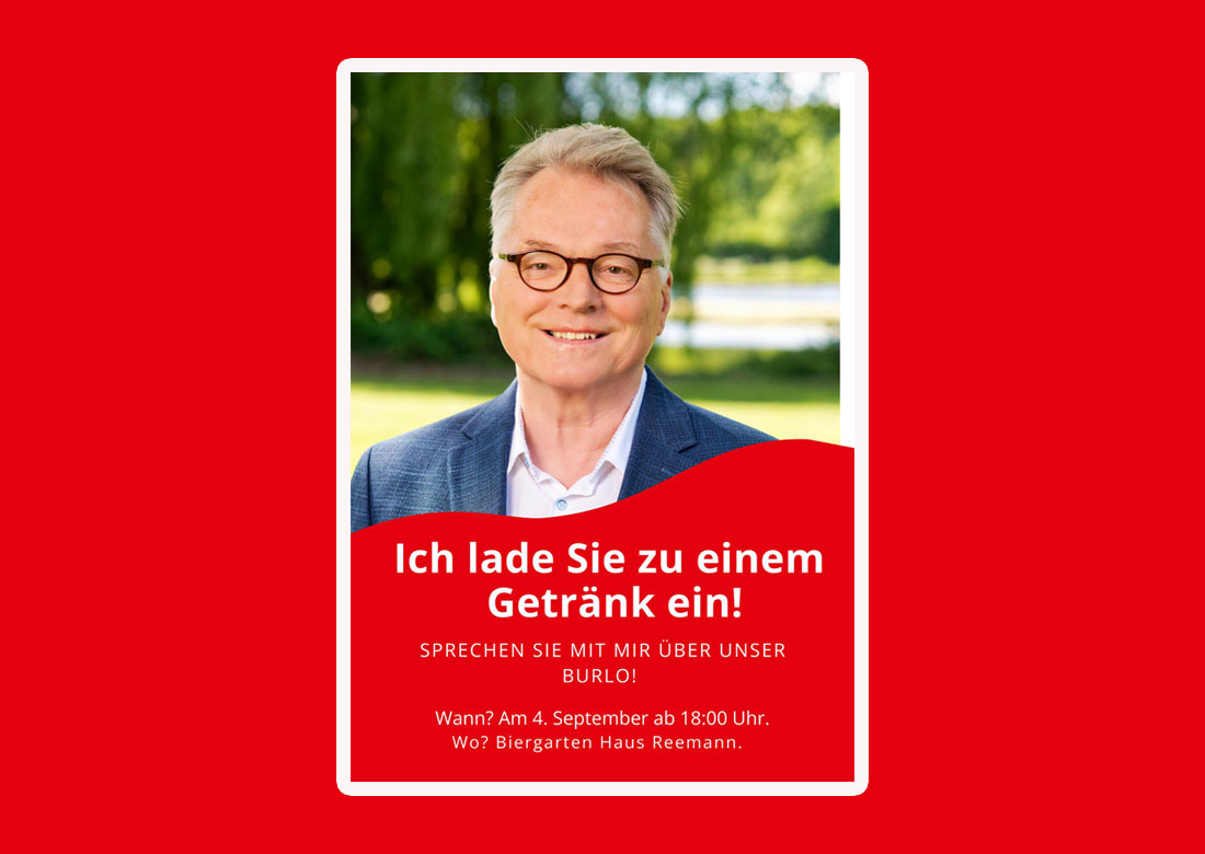 Kommunalwahlen – Klaus Bunse lädt zum „Talk im Biergarten“ ein