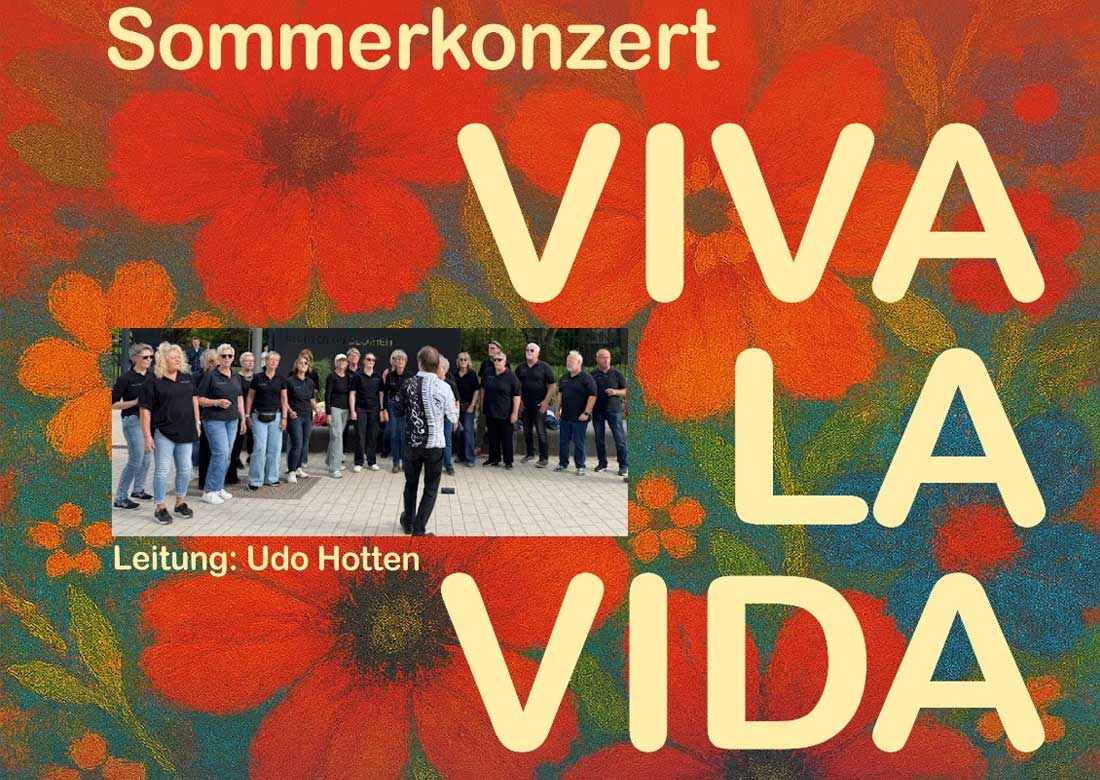 Ankündigung  – Chor Nice2Hear gastiert im Burloer Forum Mariengarden