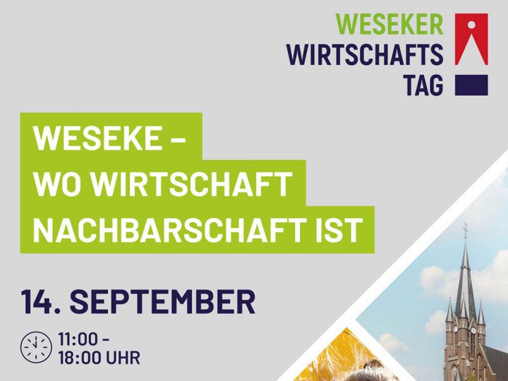 Weseker Unternehmer*innen laden zum Wirtschaftstag am 14. September 2025 ein