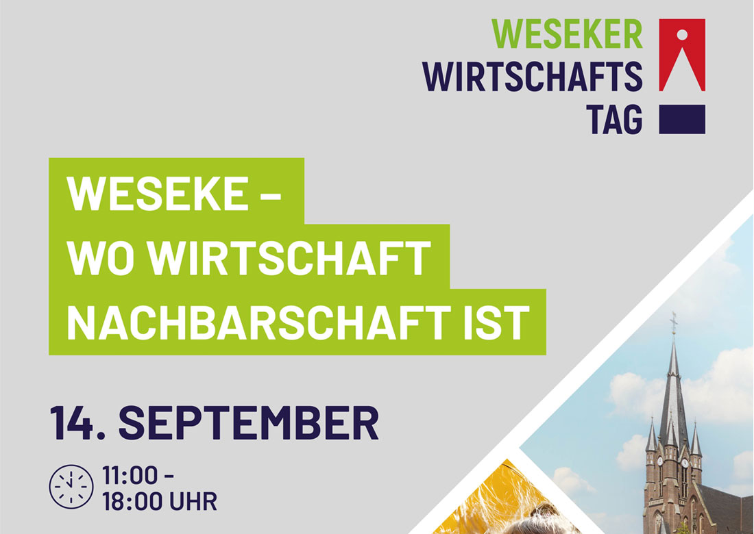Weseker Unternehmer*innen laden zum Wirtschaftstag am 14. September 2025 ein