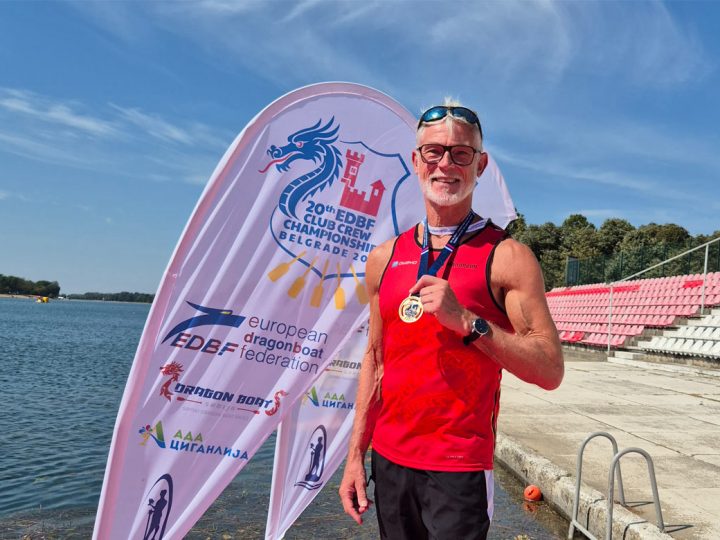 Drachenboot EM in Belgrad – Burloer Karl-Heinz van Hall kehrt mit viel Gold im Gepäck zurück