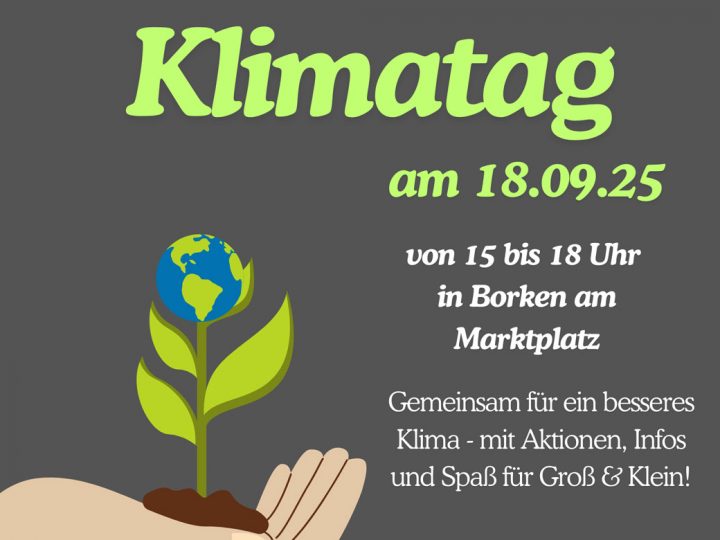 Klimatag in Borken am 18. September 2025 Gemeinsam für eine umweltbewusste Stadt