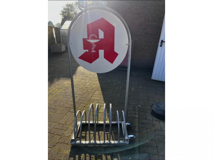 Verkaufe Fahrradständer – rollbar für einfachen Transport