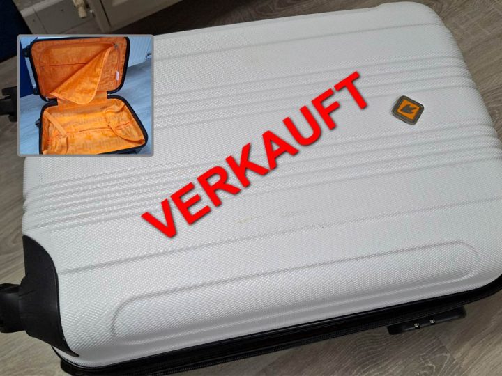 Verkaufe Trolley – Hartschale/Kunststoff mit Sicherheitsverschluss