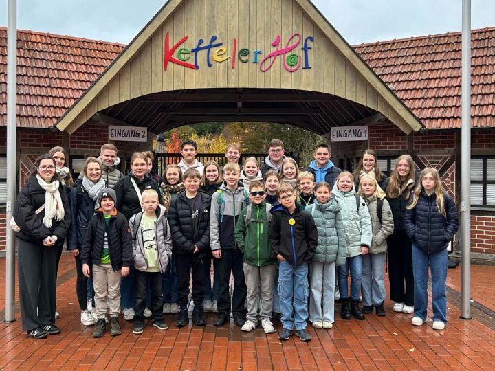 Musikantennachwuchs der Borkenwirther Instrumentalgruppe auf Erlebnistour