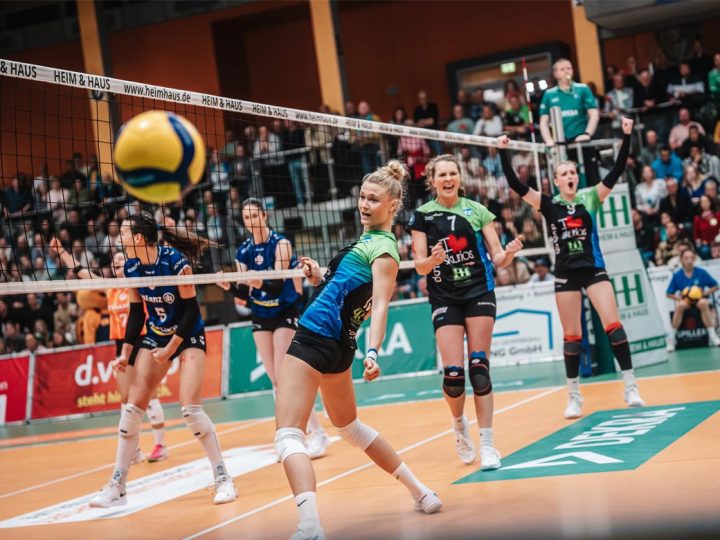 Skurios Volleys bringen Tabellenführer Allianz MMTV Stuttgart ins Wanken