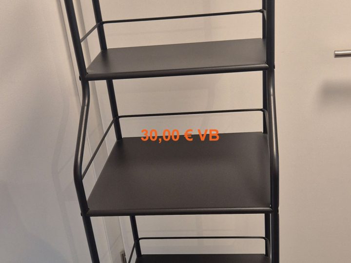 Verkaufe gut erhaltenes Regal aus Metall