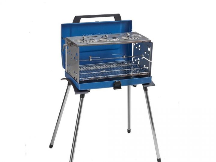 Verkaufe neuen, tragbaren Camping-Gasgrill