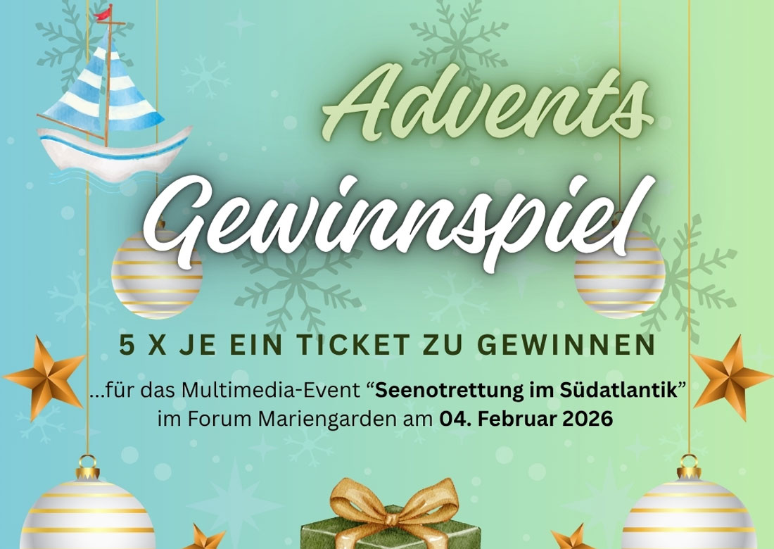 Advents-Gewinnspiel – Burlo-Direkt verlost fünf Tickets für Event im Forum Mariengarden