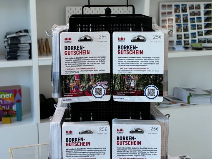 Ein Stück Borken verschenken mit dem Borken-Gutschein