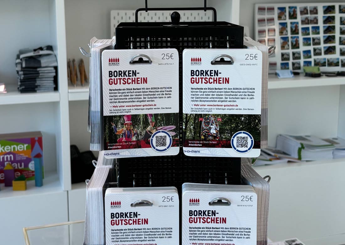 Borken Gutschein (Copyright: Stadt Borken)
