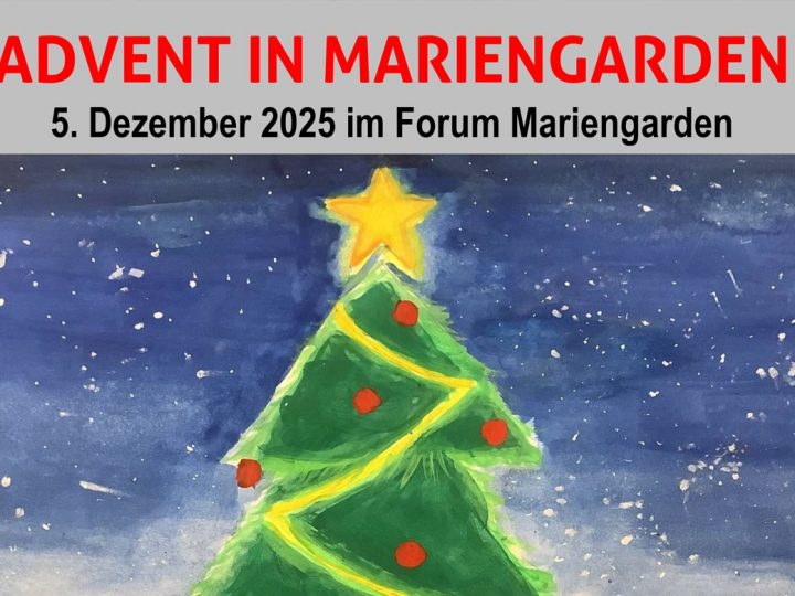 Einladung zum traditionellen Adventsabend im Forum Mariengarden