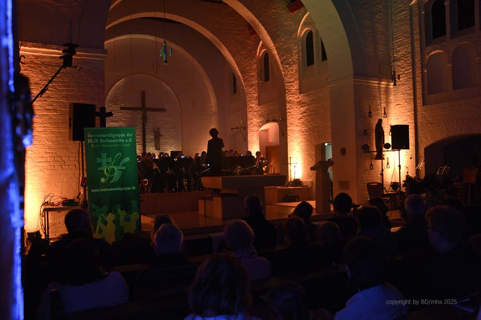 Volles Haus beim Jahresabschlusskonzert der Instrumentalgruppe Borkenwirthe - Foto: BD/mhs 2025