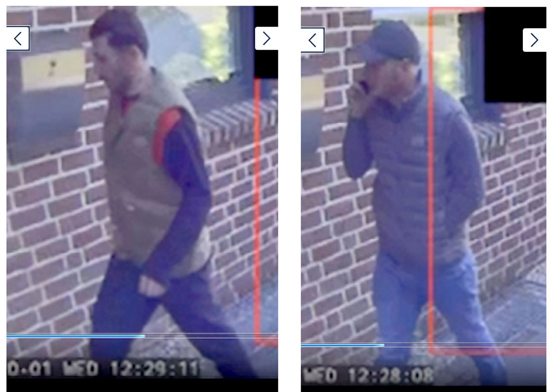 Täter bei einem Wohnungseinbruch von Videokamera erfasst - Fotos: Polizei NRW