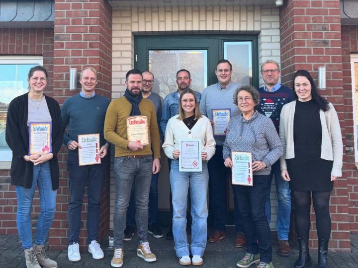 Instrumentalgruppe Borkenwirthe ehrt langjährige Mitglieder