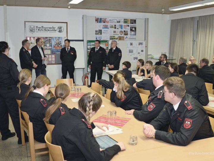 Jahreshauptversammlung Freiwillige Feuerwehr Löschzug Burlo-Borkenwirthe