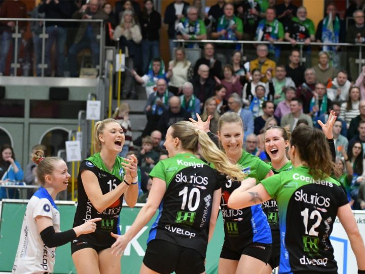 Skurios Volleys – Zum Auftakt der englischen Woche muss das Team Niederlage einstecken