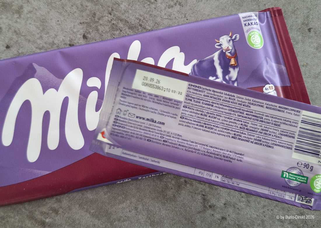 Milka-Hersteller Mondelez wird vor Gericht auf die Verbraucherzentrale treffen und Stellung beziehen müssen - Foto: BD