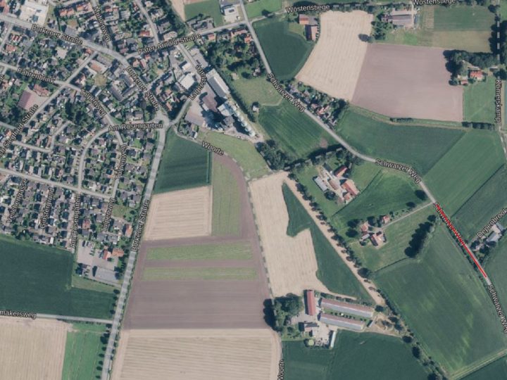 Stromtrassenbau – Temporäre Sperrung Schwarzer Weg in Burlo verlängert