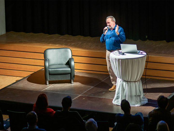 Forum Mariengarden – Beim Vortrag des Seglers Martin Daldrup hielt das Publikum den Atem an