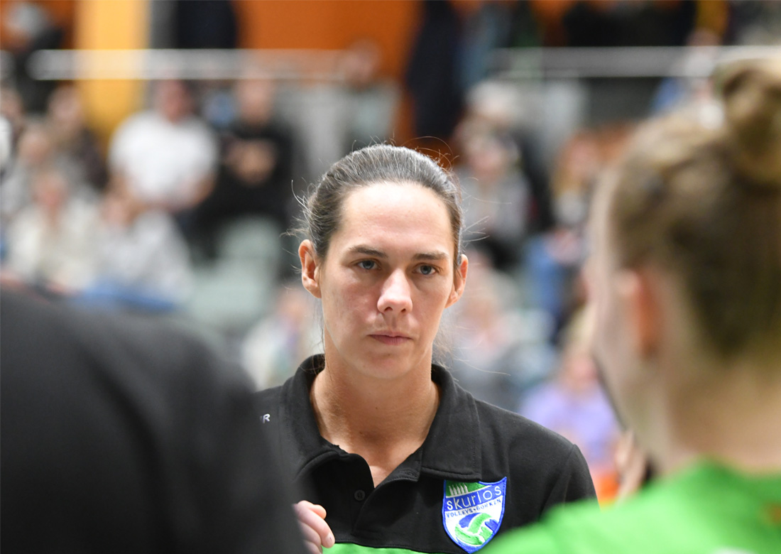 Kira Walkenhorst übernimmt in der kommenden Saison den Chefposten bei den Skurios Volleys - Foto: Thomas Hacker