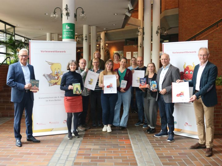 Kreisentscheid des Vorlesewettbewerbes im Kreishaus in Borken am Samstag, 28. Februar 2026