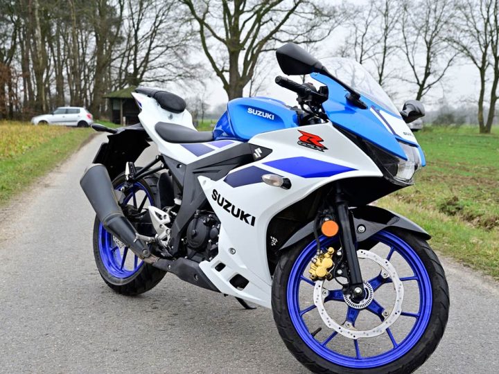 Verkaufe meine gepflegte und sehr gut erhaltene SUZUKI GSX-R 125