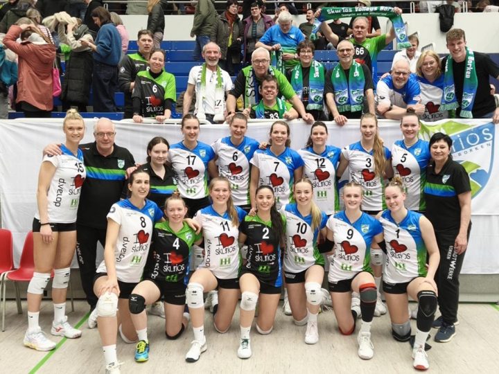Skurios Volleys – Mutiger Auftritt in der Dresdner Margon-Arena