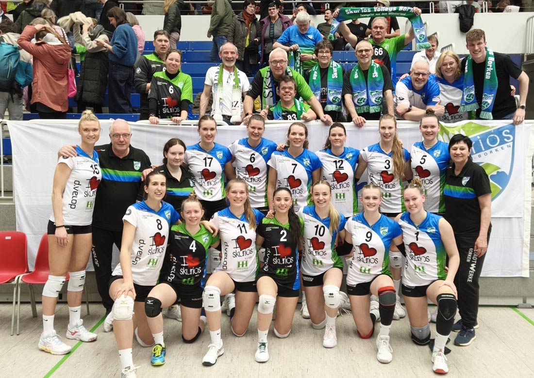Skurios Volleys – Mutiger Auftritt in der Dresdner Margon-Arena