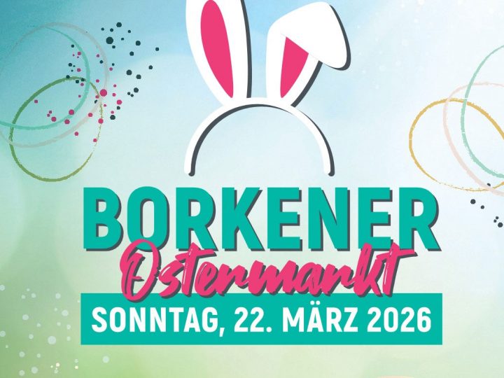 Ostermarkt in Borken Frühlings- und Trödelmarkt sowie verkaufsoffener Sonntag am 22. März 2026