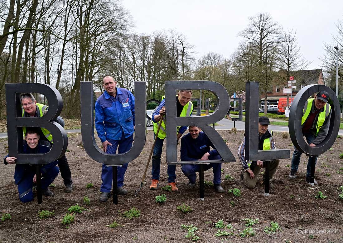 Heimatverein Burlo-Borkenwirthe – Neues und unübersehbares Entrée für Gemeinde Burlo