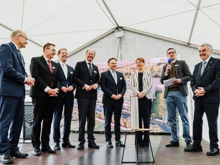 Grundsteinlegung – Polizei im Münsterland bekommt neues Trainingszentrum