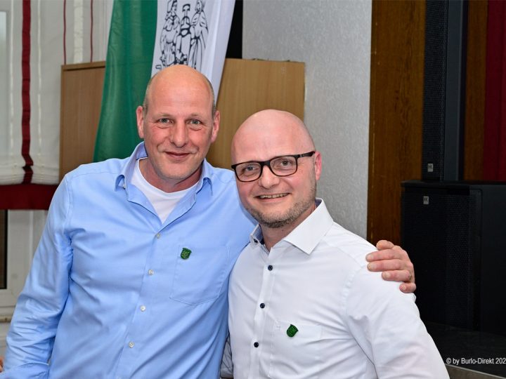 Generalversammlung der Burloer Bürgerschützen – angekündigter Wechsel im Präsidium vollzogen