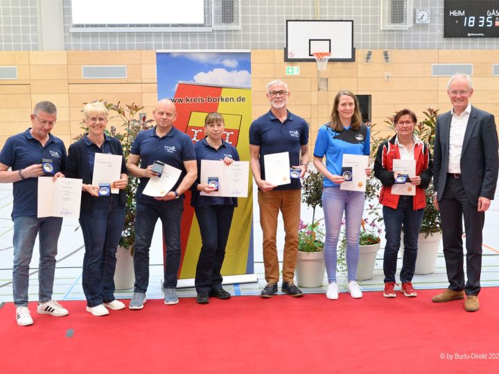 Kreis Borken – Sportlerinnen und Sportler für herausragende Leistungen geehrt