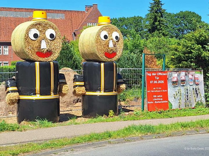 Großes Fest der Freiwilligen Feuerwehr Burlo-Borkenwirthe zum 100-jährigen Jubiläum