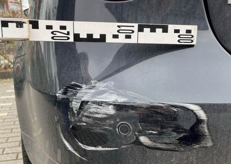 Unfallschaden an einem Pkw